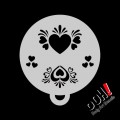 Ooh Stencils C29 - Pochoir Magic Heart Flip - Coeur